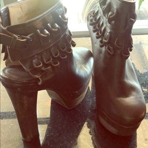 Philip Lim clog style Booties